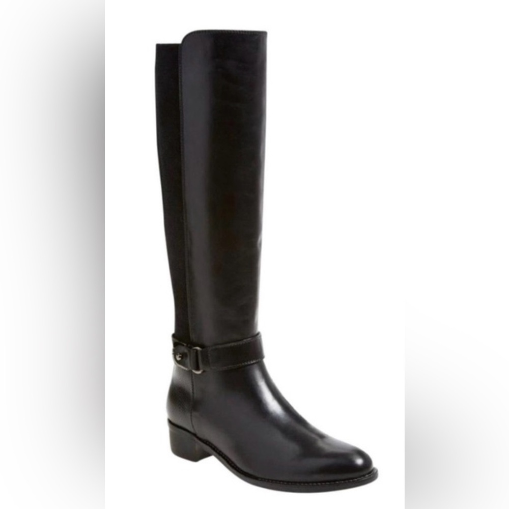 Aquatalia Black Italian Leather Boots - great used condition!